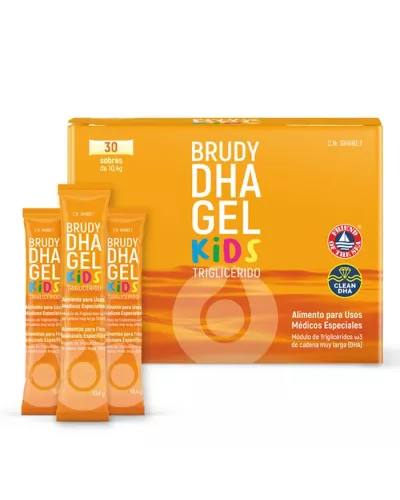 Brudy Dha Gel for Kids 30 Sticks