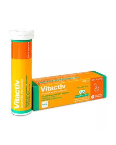 Teva Vitactiv 15 Comprimidos Efervescentes 60g
