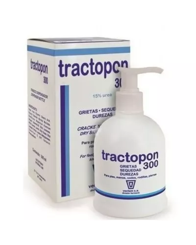 Vectem Tractopon Crème 15 Urée Flacon Pompe 300ml