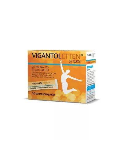 Merck Vigantoletten Vitamina D3 Sticks 30 Unidades