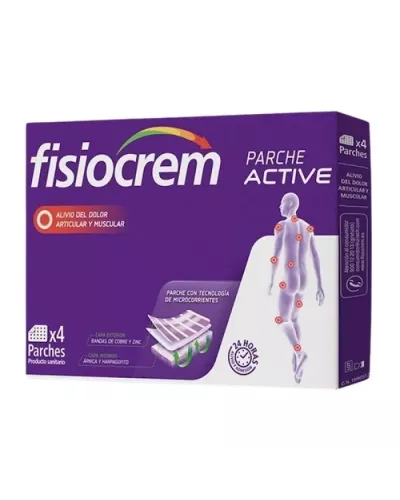 Fisiocrem Parche Active 4 Unidades