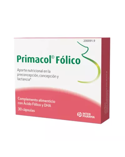 Interpharma Primacol Fólico 30 Cápsulas