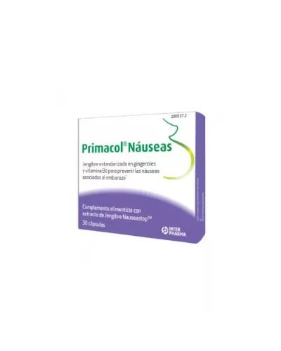 Inter Pharma Primacol Náuseas 30 cápsulas