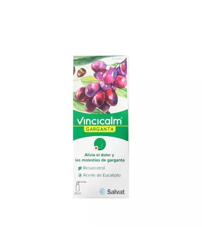 Salvat Vincicalm Spray Pour La Gorge 25ml