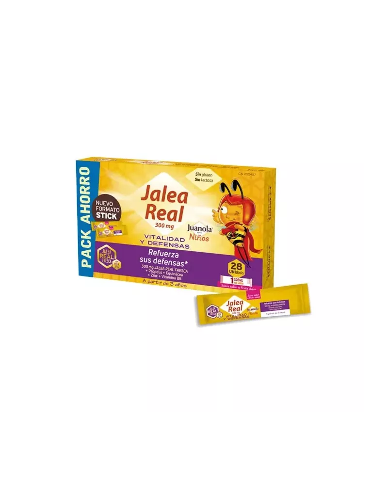 Juanola Royal Jelly Enfants 28 Bâtonnets