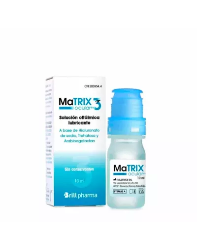 Matrix Ocular 3 Gouttes Ophtalmiques 10ml