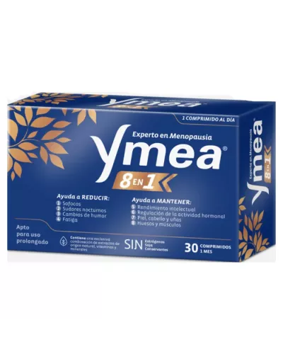 Ymea Menopause 8 en 1 30 Comprimés