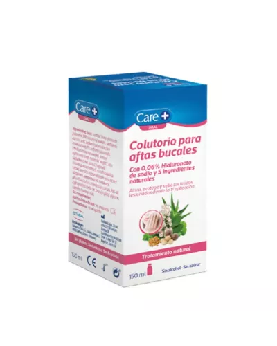 Care+ Aftas Bucales Colutorio 120ml