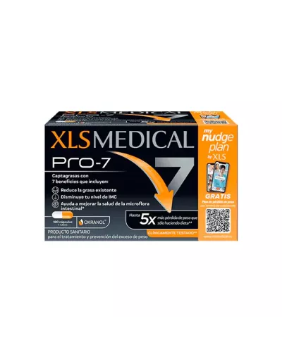 Xls Medical Pro-7 Nudge 180 Capsules