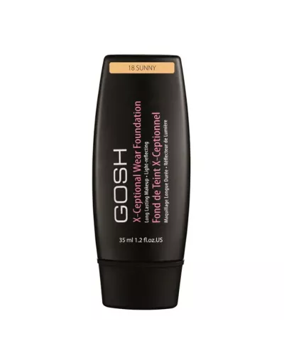 Gosh X-Ceptional Wear Foundation Long Lasting Makeup 18 Sunny 35ml
