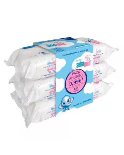 Sebamed Baby Cleansing Wipes batch 3 x 60