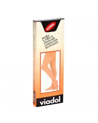 Media Viadol Larga De Compresión Normal Beige T4 Prim