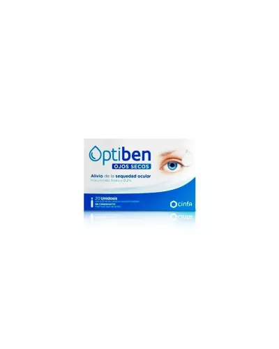Optiben Ojos Secos 20 Unidades