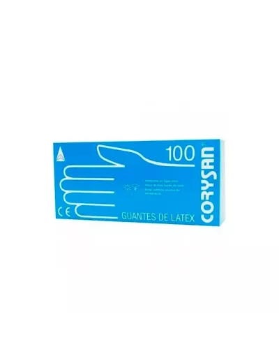 Corysan Gants En Latex De Taille Moyenne 100pcs