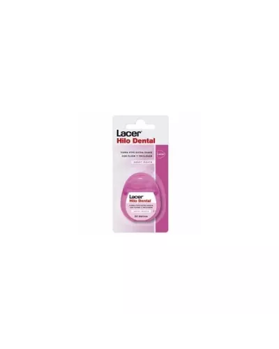 Lacer Fil Dentaire Extra Doux Avec Fluorure et Triclosan 50m 1ud