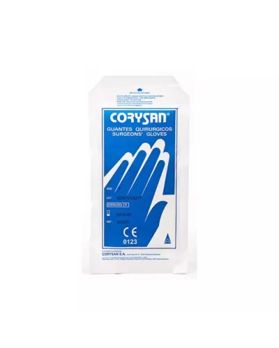 Corysan Sterile Latex Sterile Surgery Gloves Size 8,5 2U