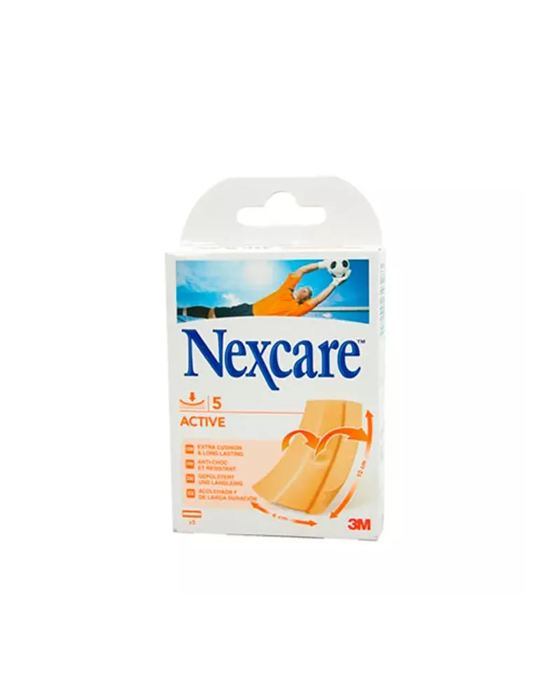 Nexcare Active Strips 5 Bandes 10x6cm