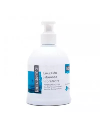 Lactodermol Ph5 Emulsión Jabonosa Hidratante Con Aloe Vera 300ml Unipharma