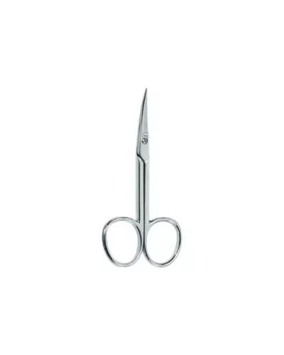 Beter Professional Curved Chrome Manicure Scissors for Cuticle
