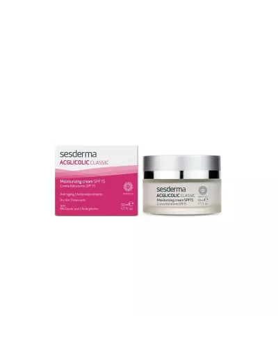 Sesderma Acglicolic Classic Crème Hydratante Spf 15 50ml