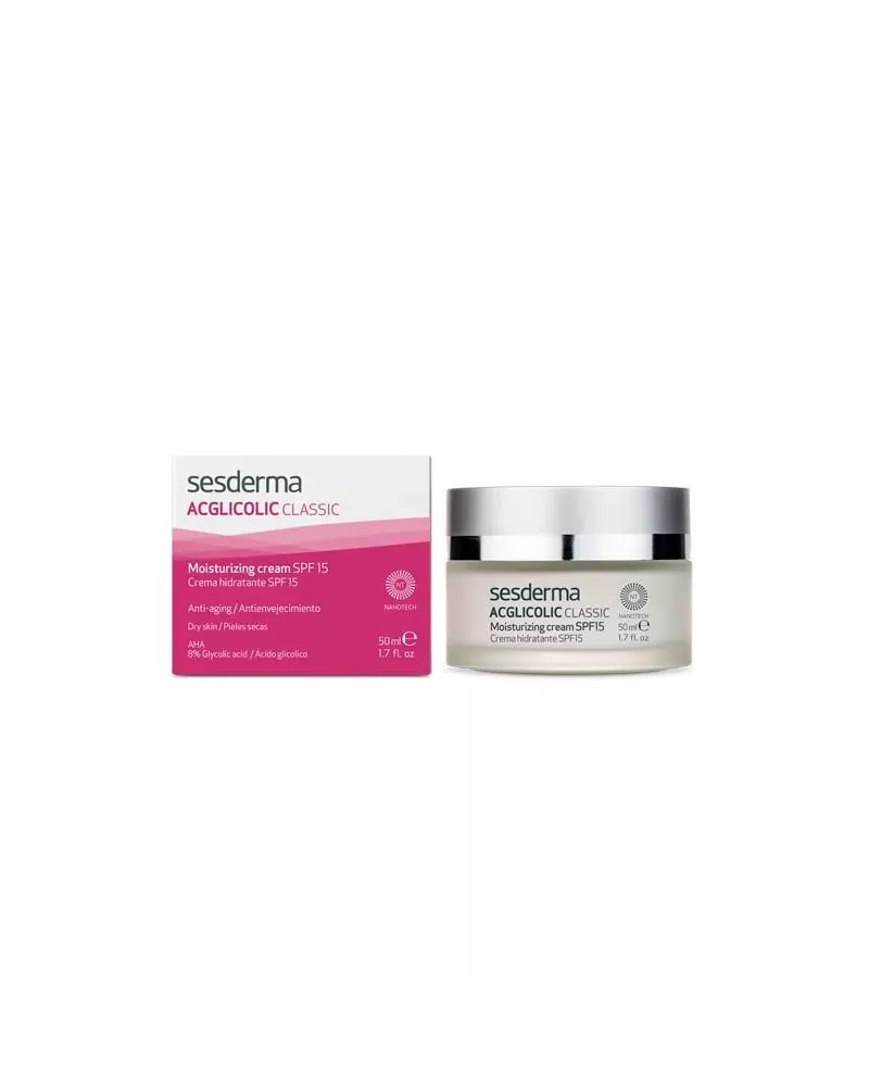 Sesderma Acglicolic Classic Crema Hidratante Spf15 50ml