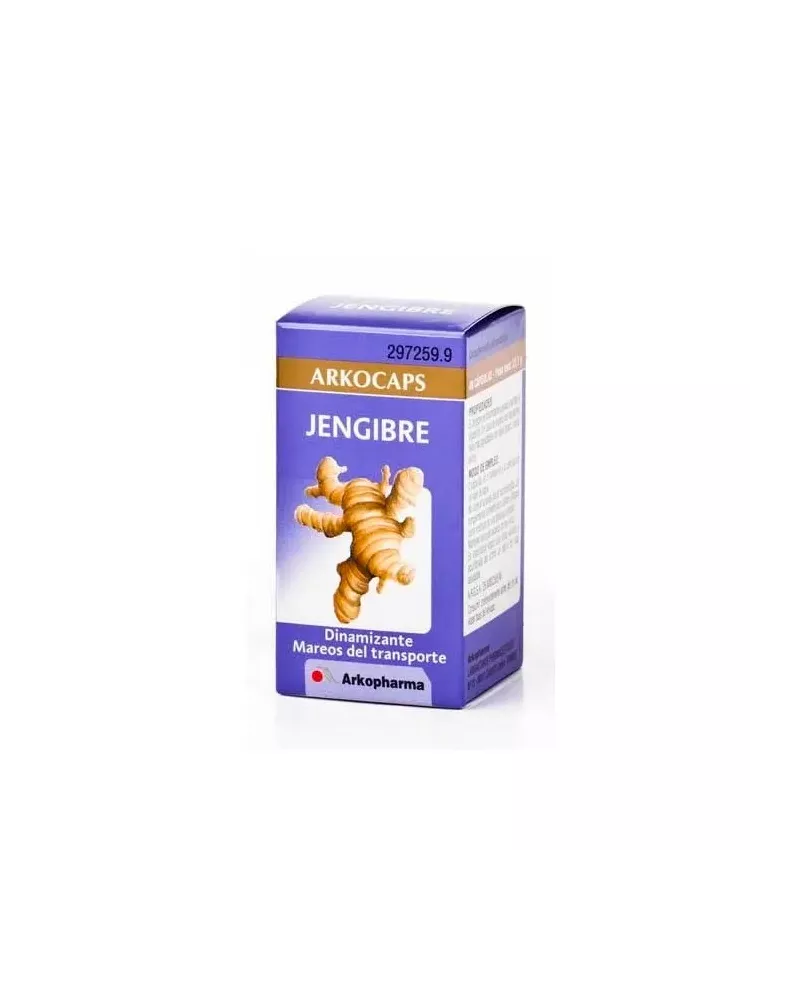 Arkopharma Arkocapsules Ginger 365mg 48 Capsules