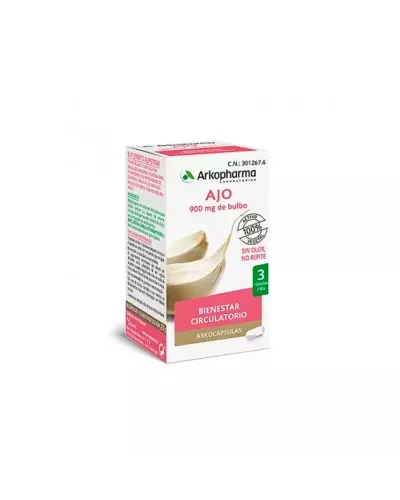 Arkopharma Arkocapsulas Ajo 48 Capsulas