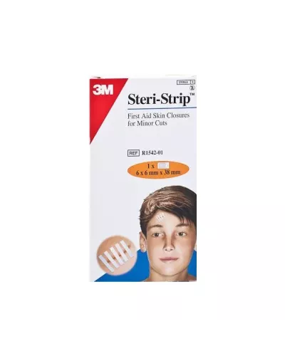 3m Steri-Strip Sutura 38 X 6 Mm R 1542f