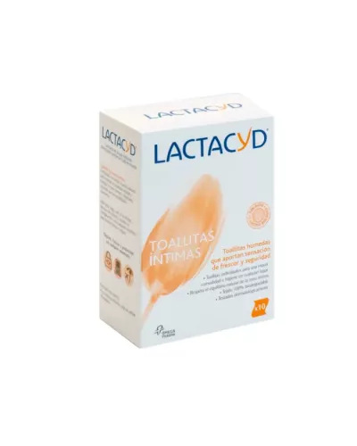 Lactacyd Intimate Wipes 10 Units