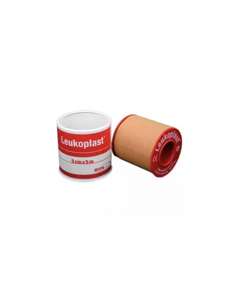 Leukoplast Esparadrapo Adhesivo Color Beige 5 M X 5 Cm 1 Unidad Bsn Medical