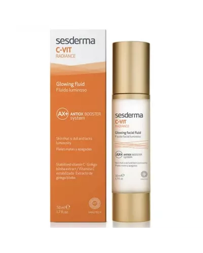 Sesderma C Vit Radiance Glowing Fluid Antiox Booster System 50ml