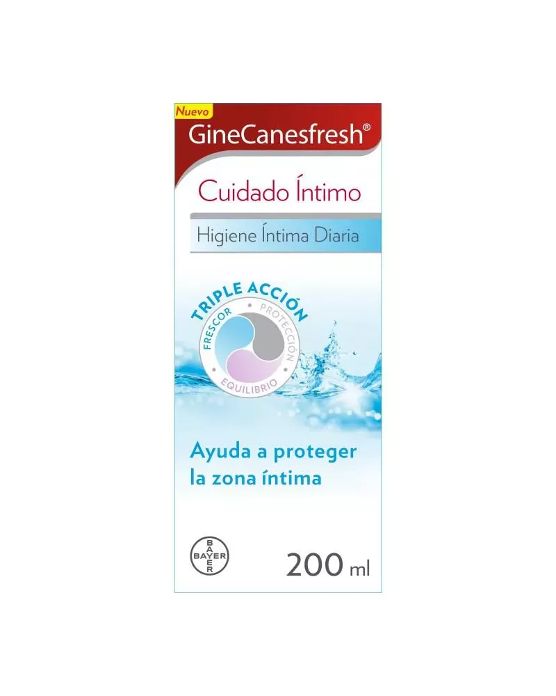 Ginecanesgel Ginecanesfresh Gel Higiene y Cuidado Íntimo Diario 200ml