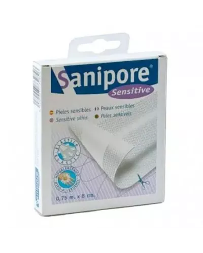Sanipore Bandage Adhesive Dressing 75cmx8cm 1ud