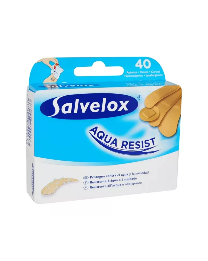 Salvelox Aqua Resist 40 Apósitos Surtidos