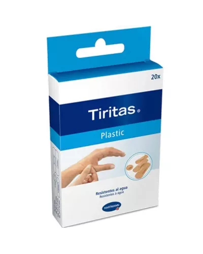 Hartmann Plastic Tiritas Pansements Waterproof 20 Unités