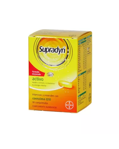 Bayer Supradyn Activo Q10 30 Comprimés