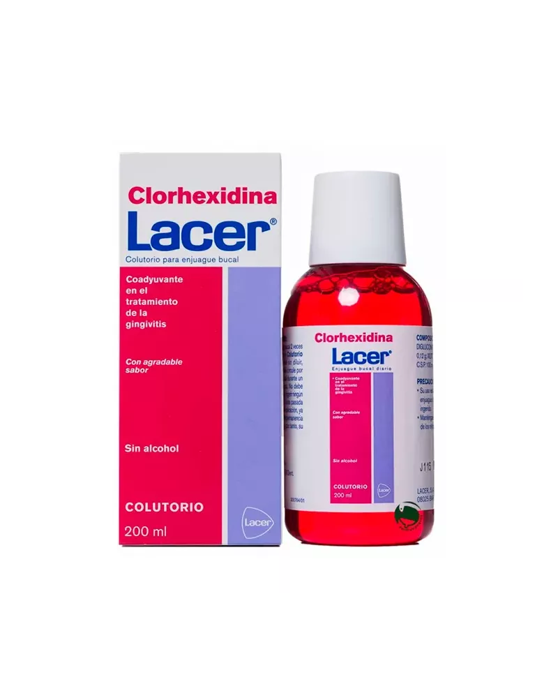 Lacer Chlorhexidine Mouthwash 200ml