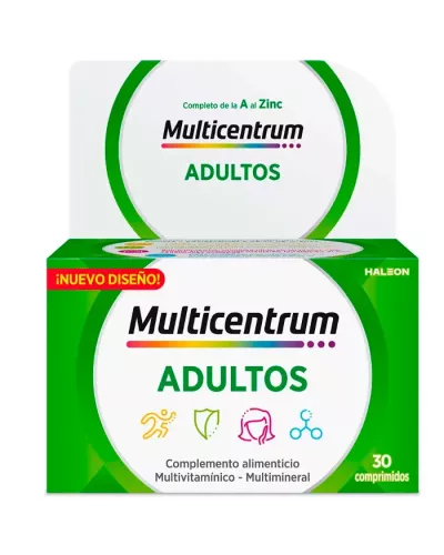 Multicentrum Adultos 30 Comprimidos
