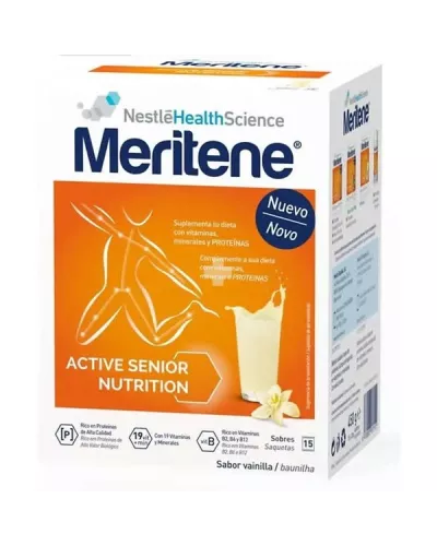 Meritene Batidos Sabor Vainilla 15 Sobres