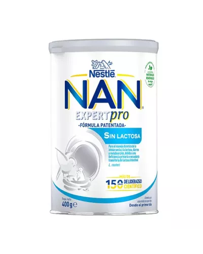 Nestlé Nan ExpertPro Sin Lactosa 400g