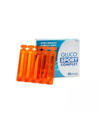 Faes Farma Gluco Sport Complet 20 Ampules Buvables