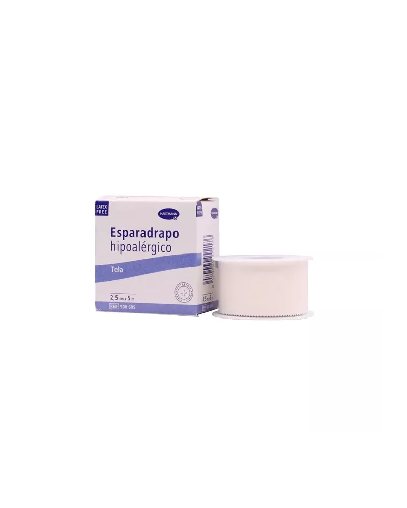 Hartmann Esparadrapo Hipoalergico Tela 5mx2,5cm