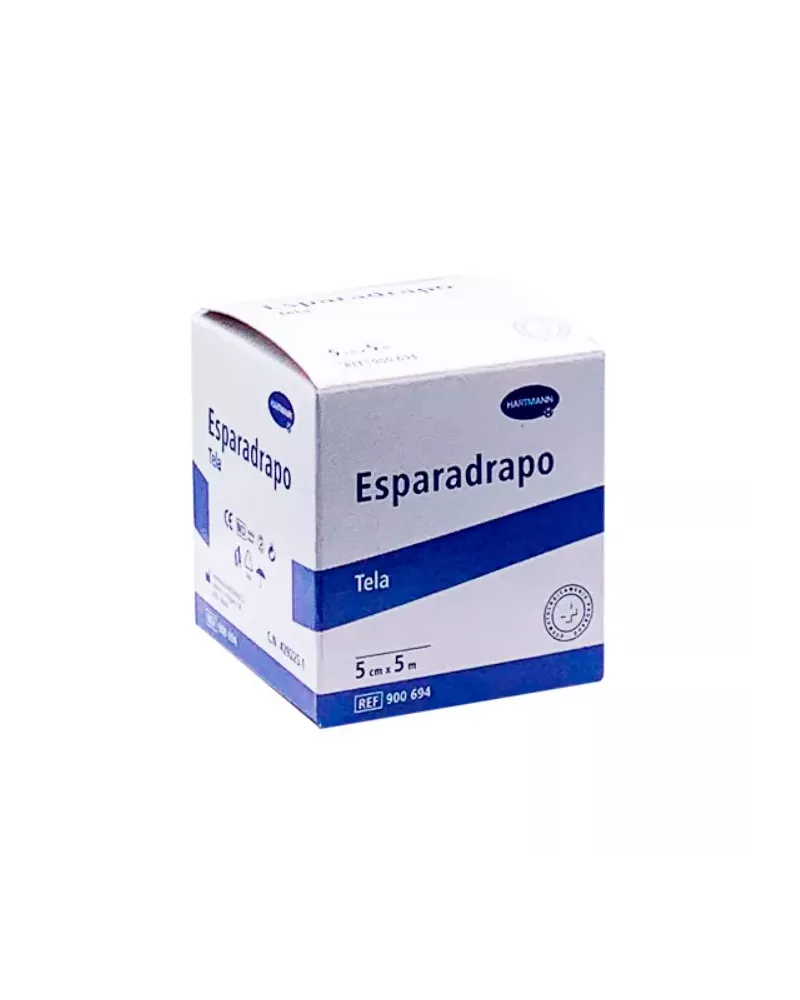 Hartmann Esparadrapo Hipoalergico Tela 5mx5cm