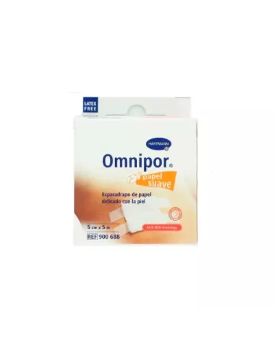 Hartmann Esparadrapo Hipoalergico Papel 5mx5cm