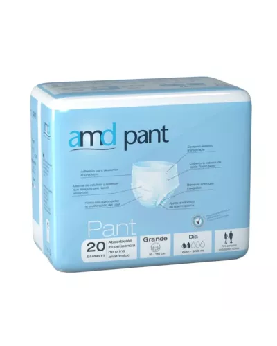 Amd Absorbent Day Pant Panty Liner Large Size 40U