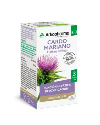 Arkopharma Cardo Mariano 45 Cápsulas