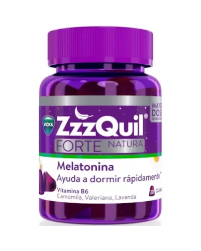Vicks Zzzquil Forte Nature Mélatonine 30 pièces