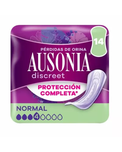 Ausonia Discreet Urinary Incontinence Normal 14 Units