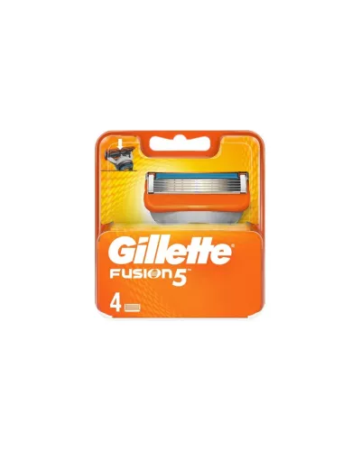 Gillette Fusion 5 Cuchillas Pack Recambio 5 Hojas 4un