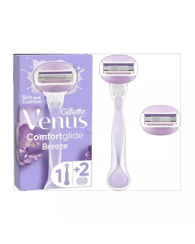 Gillette Venus Breeze Cuchilla 3un Recharges 2u